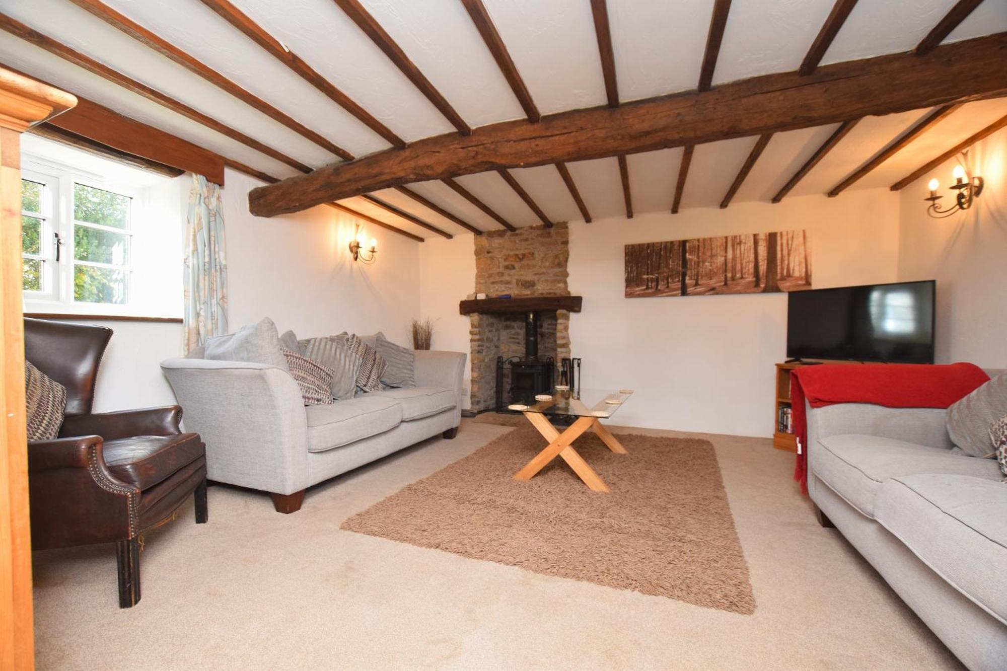 Award Winning Lower Whitsleigh Farm Cottage Roborough Eksteriør billede