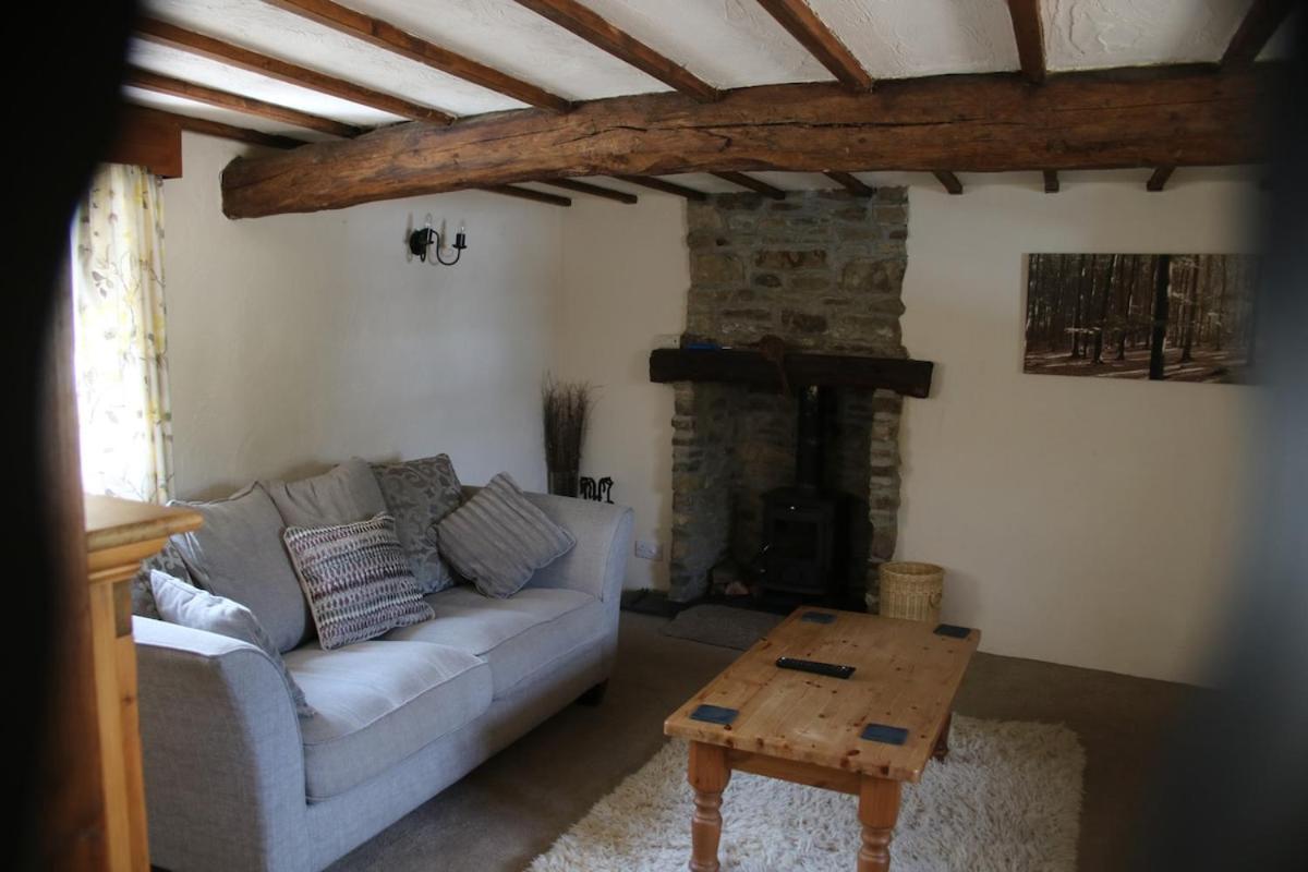 Award Winning Lower Whitsleigh Farm Cottage Roborough Eksteriør billede