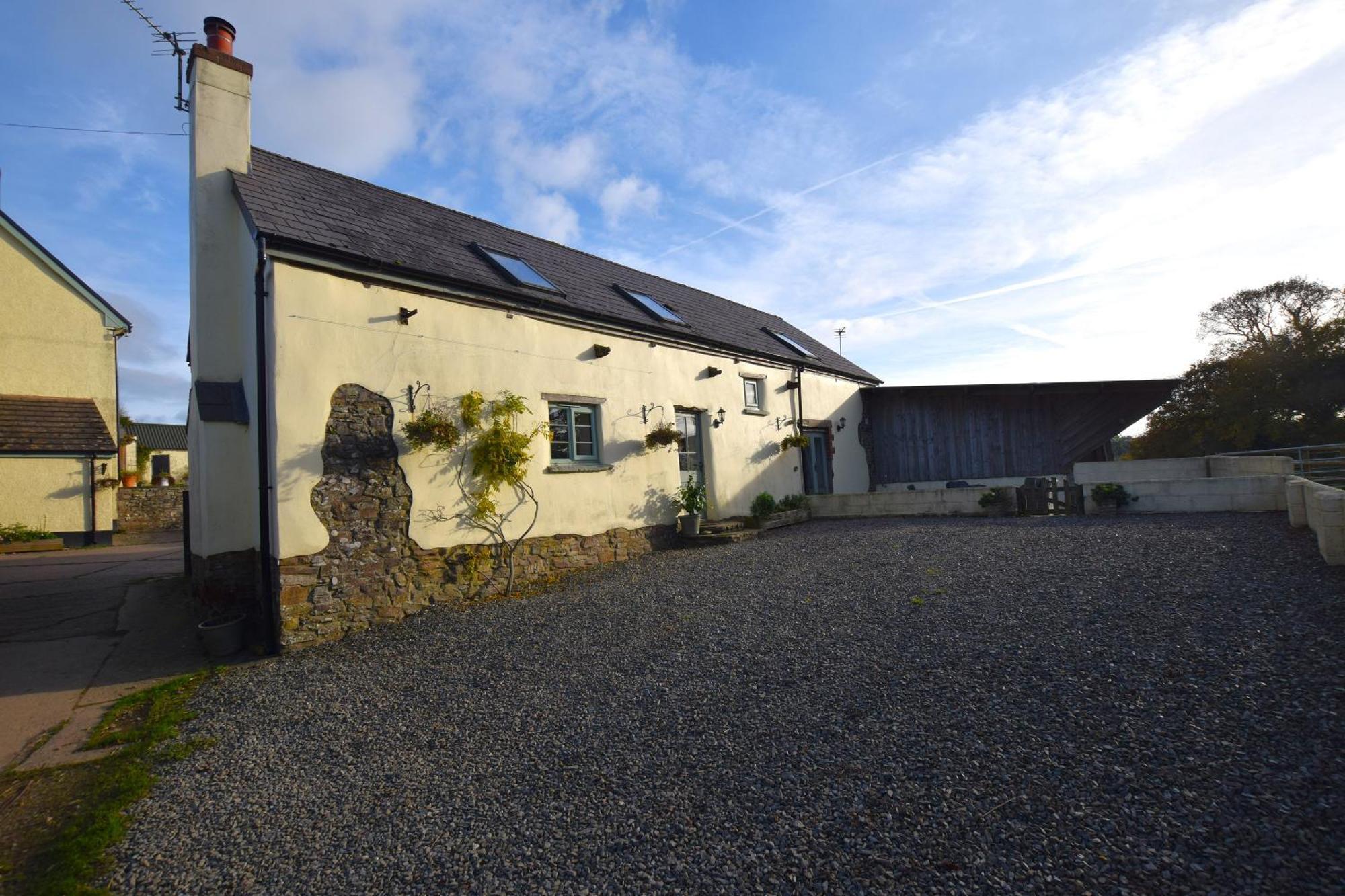 Award Winning Lower Whitsleigh Farm Cottage Roborough Eksteriør billede
