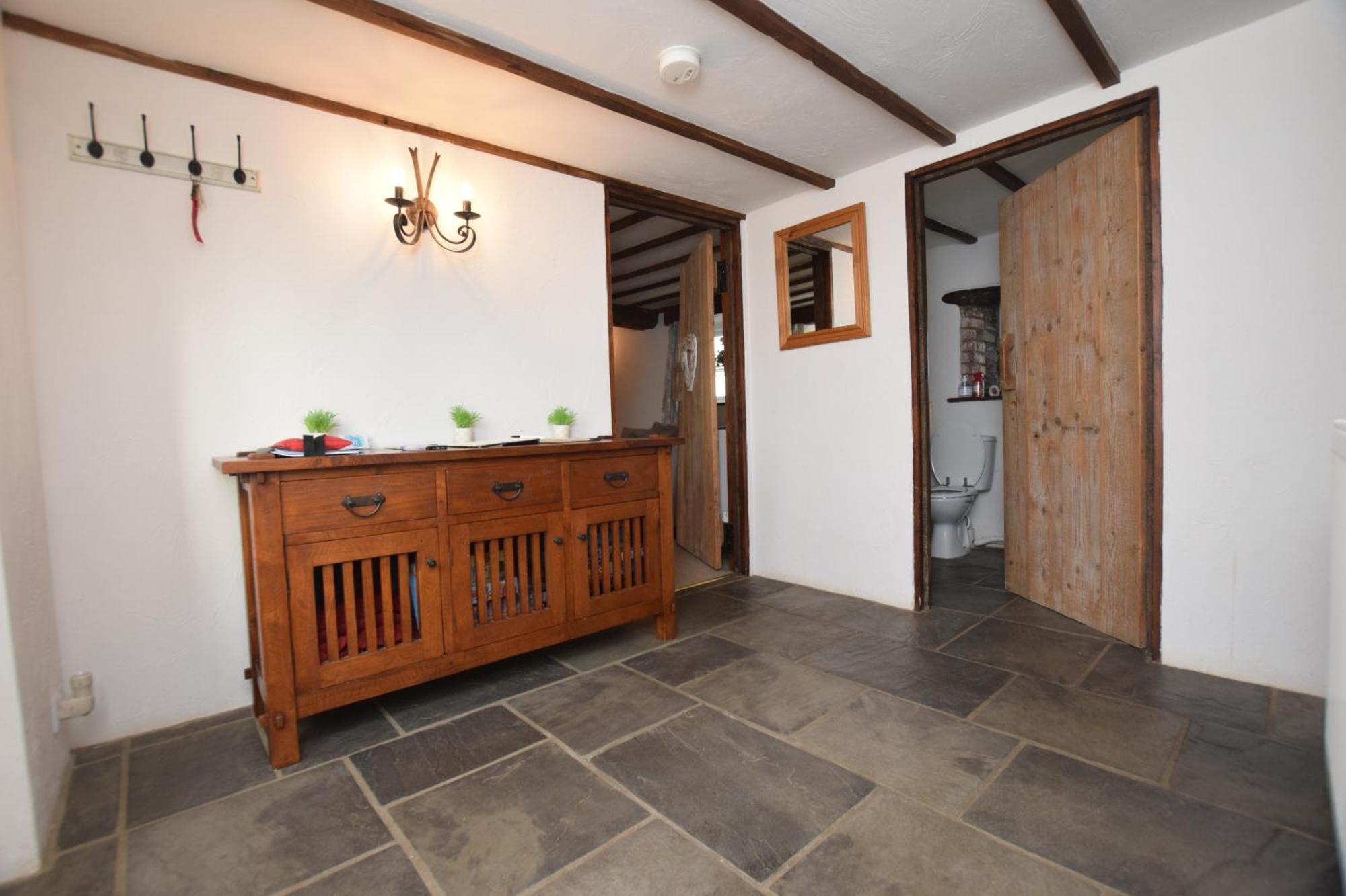 Award Winning Lower Whitsleigh Farm Cottage Roborough Eksteriør billede