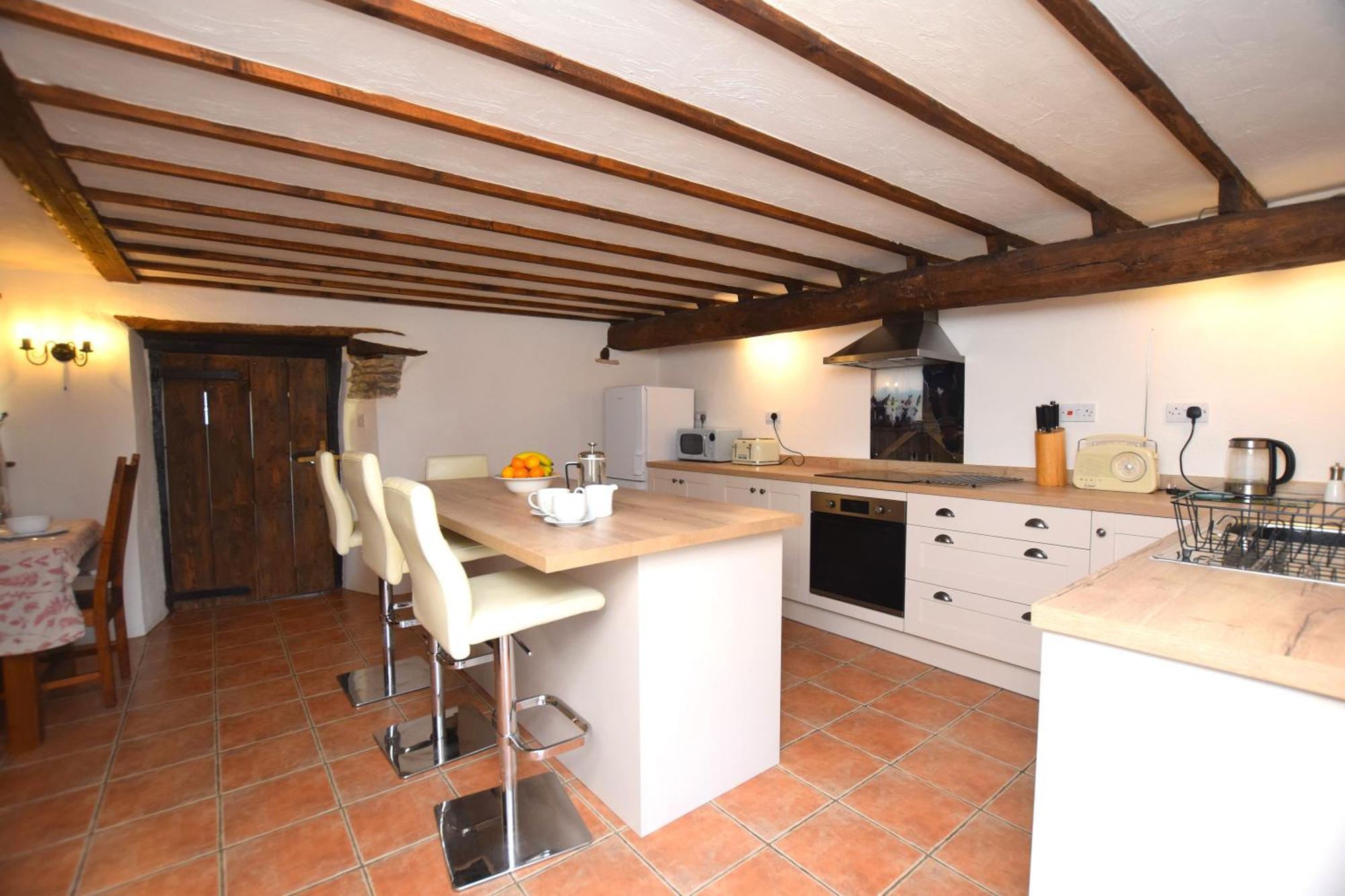 Award Winning Lower Whitsleigh Farm Cottage Roborough Eksteriør billede